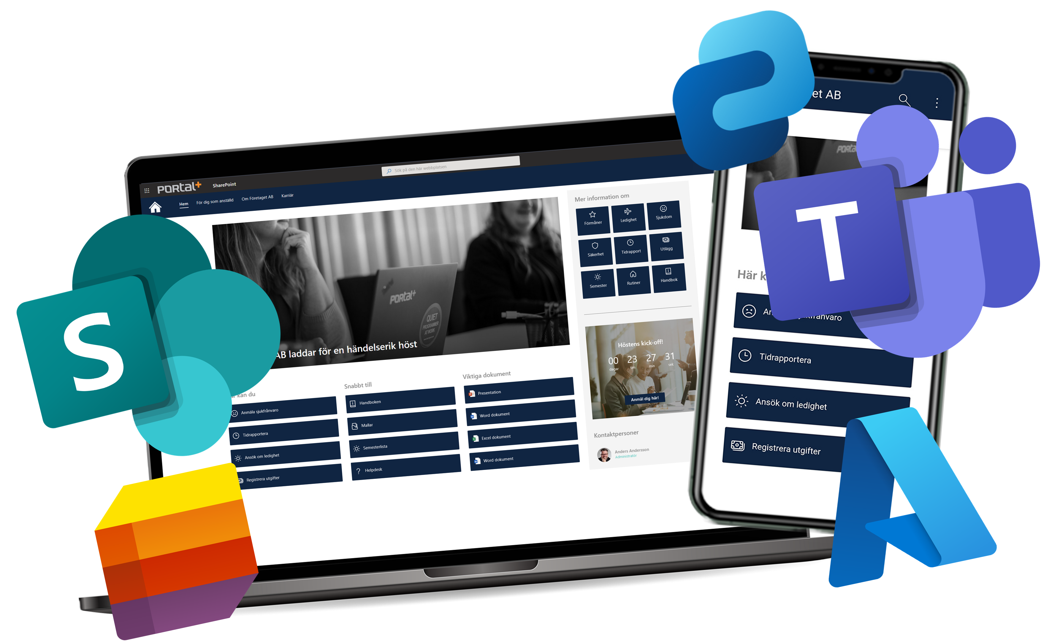 Bygg framtidens intranät i SharePoint - vi har en paketerad lösning för era behov!